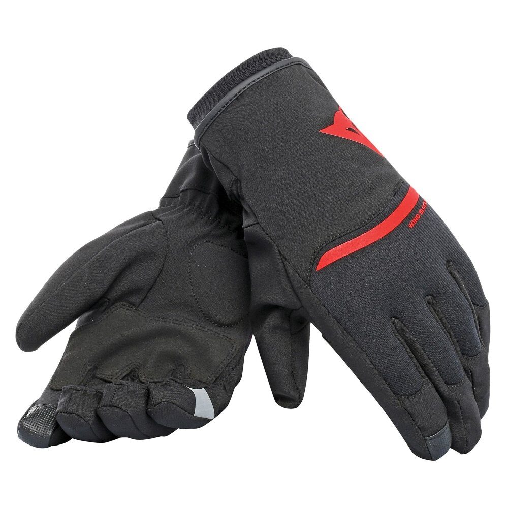 Купить непромокаемые мотоперчатки Dainese Plaza 2 D-Dry Black Red